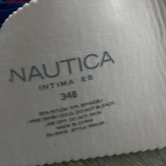 Pre-loved Náutica Bra | Size 34B | Beautiful Floral Design - Picture 3 of 3